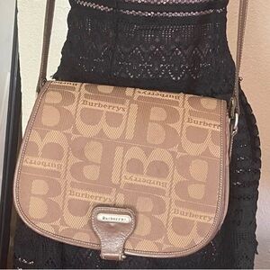 Burberry Brown Monogram Crossbody Bag